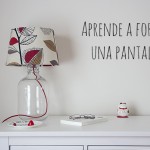 DIY: Cómo forrar una pantalla de tela (+ vídeo)