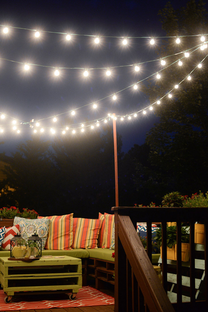 DIY terraza hecha con pallets 
